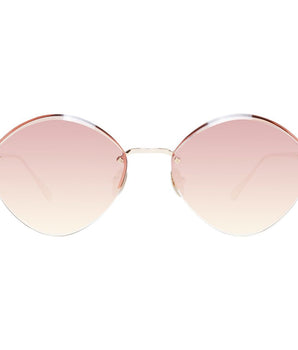 Scotch & Soda Gold Stainless Steel Sunglasses