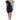 Dolce & Gabbana Elegant Two-Tone Blue Sheath Dress