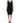 Roccobarocco Elegant Black Sheath Knee-Length Dress Roccobarocco 
