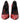 Dolce & Gabbana Red Ayers Leather Lace Socks Pumps Shoes