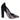 Cédric Charlier Chic Metallic Gray Leather Pumps Cédric Charlier