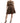 Dolce & Gabbana Brown Leopard Print Sleeveless A-line Dress