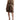 Dolce & Gabbana Brown Leopard Print Sleeveless A-line Dress