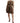 Dolce & Gabbana Brown Leopard Print Sleeveless A-line Dress