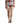 Dolce &amp; Gabbana Hot Pants de cintura alta de seda multicolor
