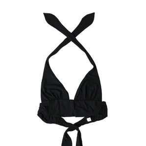 Dolce &amp; Gabbana Elegant Black Bikini Top