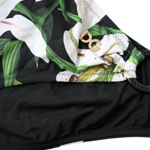 Dolce &amp; Gabbana Elegant Floral Print Bikini Bottoms - Swim In Style