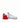 Dolce &amp; Gabbana White Red Lace Up Womens Low Top Sneakers Shoes