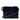 Dolce & Gabbana Dark Blue Fur Ayers Lily Twist Crossbody Shoulder Bag