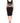 Cavalli Elegant Sheath Lace Dress in Black and Beige Cavalli 