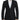 Dolce &amp; Gabbana Elegant Black Silk Blend Two-Button Blazer