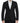 Dolce & Gabbana Elegant Black Silk Blend Two-Button Blazer Dolce & Gabbana 