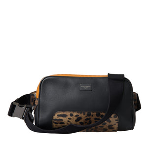 Dolce & Gabbana Exotic Leather Leopard Belt Bag