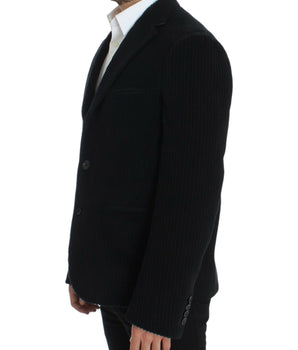 Dolce & Gabbana Elegant Black Martini Blazer Jacket Dolce & Gabbana 