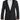 Dolce &amp; Gabbana Elegant Black Polka Dotted Slim Fit Blazer