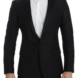 Dolce &amp; Gabbana Elegant Martini Slim Fit Blazer Jacket