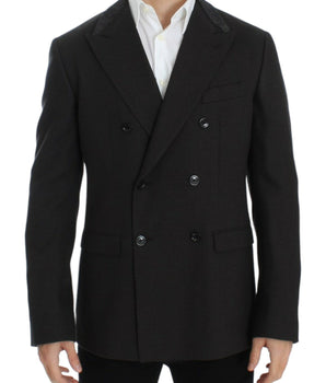 Dolce & Gabbana Elegant Slim Fit Double Breasted Blazer Dolce & Gabbana 