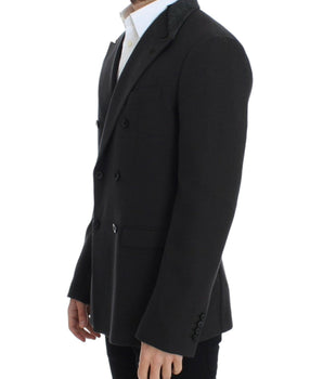 Dolce & Gabbana Elegant Slim Fit Double Breasted Blazer Dolce & Gabbana 