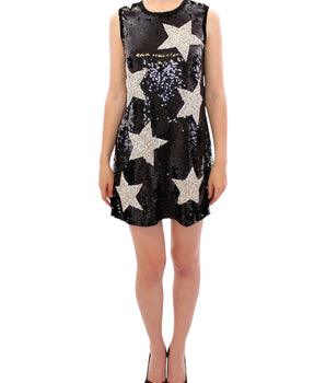 Dolce &amp; Gabbana Swarovski Star-Studded Sequin Mini Dress