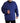 Dolce & Gabbana Royal Blue Cotton Crewneck Pullover Sweater