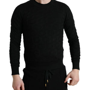 Dolce &amp; Gabbana Elegant Silk Crewneck Sweater for Men