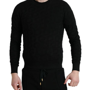 Dolce &amp; Gabbana Elegant Silk Crewneck Sweater for Men