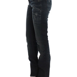 Costume National Chic Vaqueros Superskinny De Mezclilla Azul