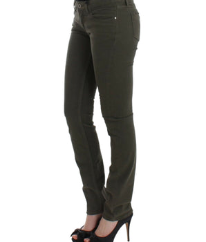 Costume National Green slim leg jeans Costume National 