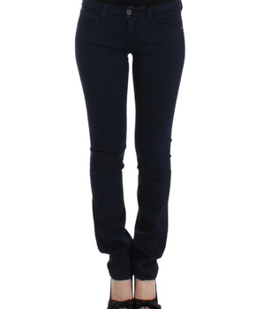 Costume National Blue straight leg jeans Costume National 