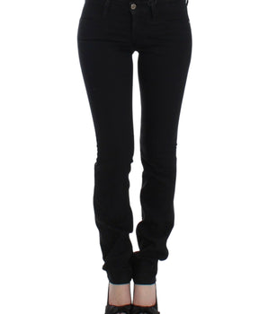 Costume National Black straight leg jeans Costume National 