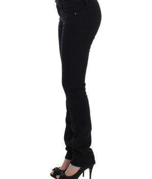 Costume National Black straight leg jeans Costume National 