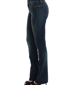 Costume National Blue straight leg jeans Costume National 