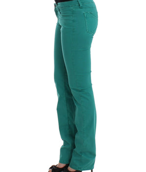 Costume National Green straight leg jeans Costume National 