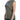 Costume National Chic Top gris sin mangas con detalles azules