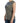 Costume National Chic Sleeveless Gray Top with Blue Detailing Costume National 