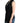 Cárdigan de punto sin mangas de traje en color negro, National Black
