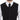 Dolce & Gabbana Elegant Black Cotton Blend Dress Vest