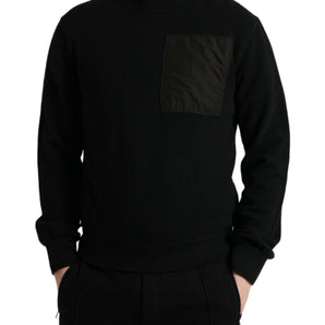 Dolce &amp; Gabbana Elegant Crew Neck Cotton Blend Sweater