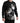 Dolce & Gabbana Black Floral Cotton Collared Long Sleeves Men Shirt