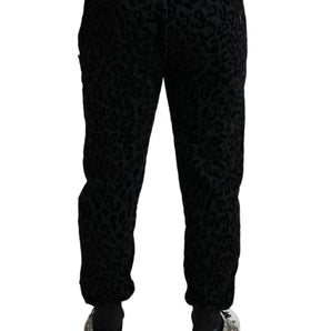 Dolce &amp; Gabbana Elegant Leopard Joggers for Men