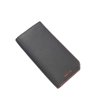 Cerruti 1881 Blue Calfskin Men Wallet