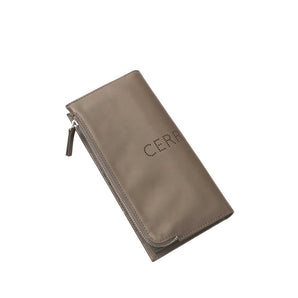 Cerruti 1881 Cartera Chic de Piel Marrón con Logo