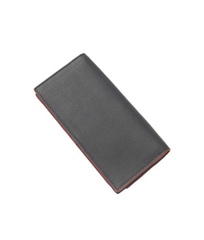 Cerruti 1881 Blue Calfskin Men Wallet