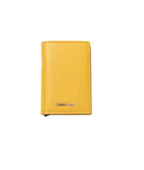 Cerruti 1881 Yellow Calfskin Men Wallet