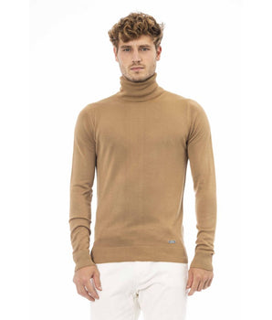 Baldinini Trend Beige Modal Men Sweater