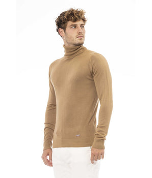 Baldinini Trend Beige Modal Men Sweater