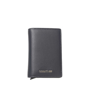 Cerruti 1881 Blue Calfskin Men Wallet