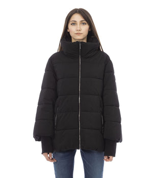 Baldinini Trend Black Polyamide Women Jacket
