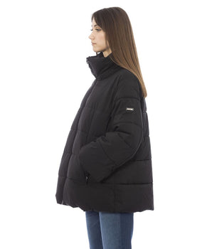 Baldinini Trend Black Polyamide Women Jacket