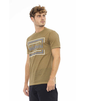 Baldinini Trend Gray Cotton Men's T-Shirt